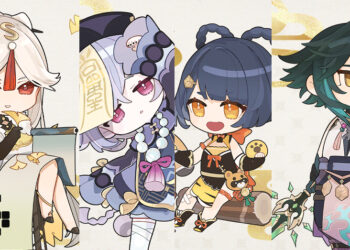 genshin impact lottery art lol