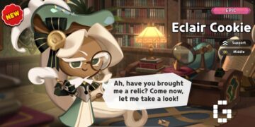 eclair cookie