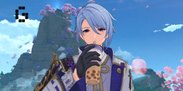 genshin ayato bubble tea