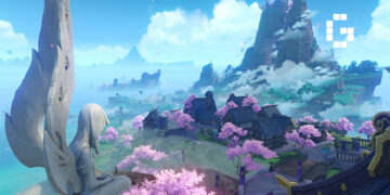 genshin impact inazuma viewpoint tenryou
