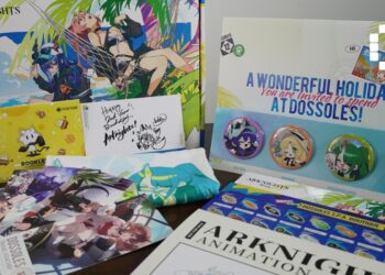 Arknights Global Second Anniversary Vacation Kit Unboxing – Welcome to Dossoles!