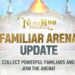 ni no kuni familiar arena