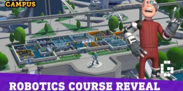 Two Point Campus Shows Off Its New Robotics Course