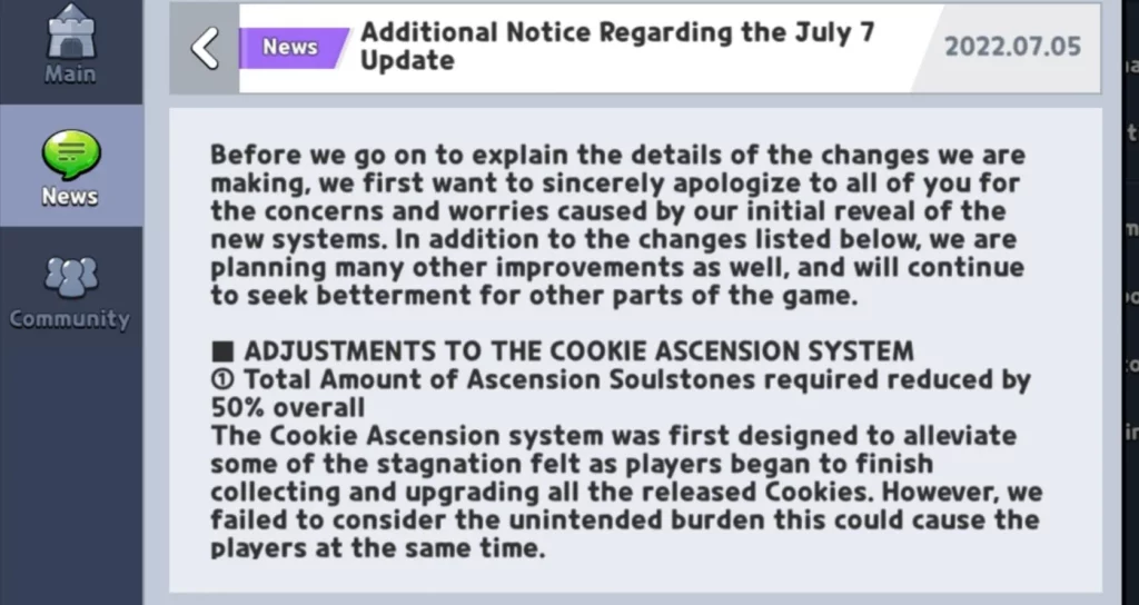 cookie run update