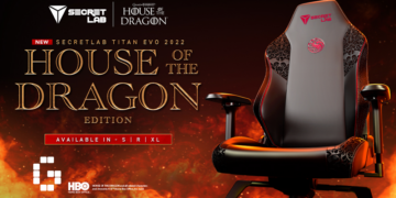 Secretlab Reveals House of the Dragon Edition Game of Thrones Gaming Chair Design