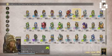 tactics ogre leveling system