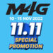 M4G 11.11 Sale Promotion Is Now Live