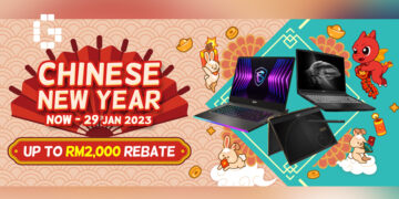 MSI To Have CNY 2023 Promotion with Up to RM2000 Rebate