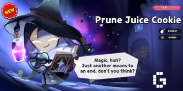 prune juice cookie