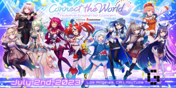 Hololive English Debuts Original Song Connect the World Prior to Their Concert
