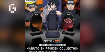 Secretlab Reveals Naruto Shippuden Collection Skins
