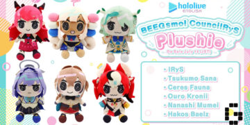 Hololive BEEGsmol CouncilRyS Plushies Now Available