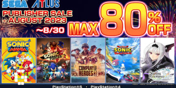 SEGA August Sale