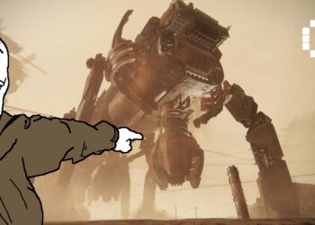 Zullie The Witch Shows How Big The Size Of The Strider From Armored Core Actually Is