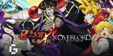 The Seven Deadly Sins: Grand Cross Overlord Collab Available Now