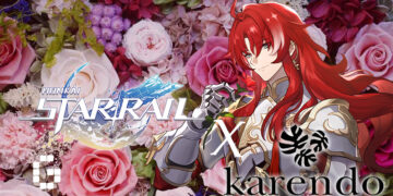 For Argenti the Knight of Beauty, Japanese Flower Shop karendo Collab with Honkai Star Rail with Many Roses