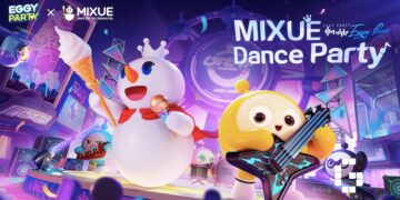 Eggy Party Collabs With Dessert Shop Mixue