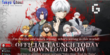“Tokyo Ghoul: Break the Chains” Launched Today! Various Events Available Now!