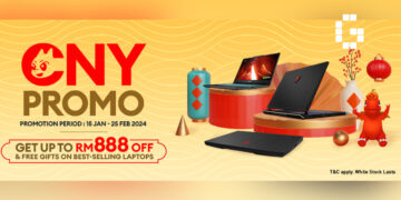 MSI Malaysia Celebrates The Chinese New Year with Discounts and Promotions For Their Laptops