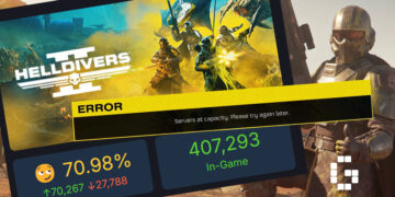 Helldivers 2 Concurrent Players Peak Beating Baldur’s Gate and Destiny 2, Server Capacity Maxed