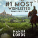 Manor Lords Becomes Most Wishlisted Game on Steam One Week Before Launch 