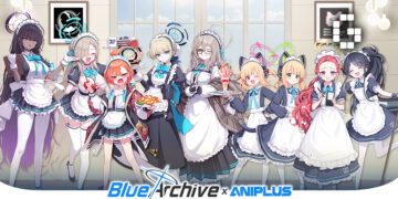 Blue Archive Collaboration Coming to ANIPLUS Cafe in Singapore
