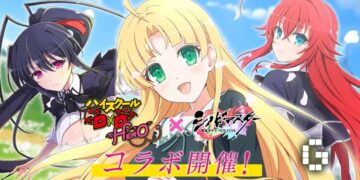 Senran Kagura New Link Announces Collab with High School DxD Hero