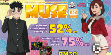 MUSE Debuts at Comic Fiesta 2024 – Exciting Anime Merchandise, Fun Activities, and Exclusive Giveaways Await!