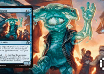 Speed Meets Spell Duplication as Slick Imitator Appears in MTG Aetherdrift