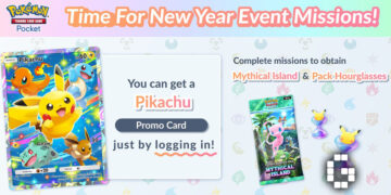 Pokemon TCG Pocket Starts Off 2025 with Special New Year Event