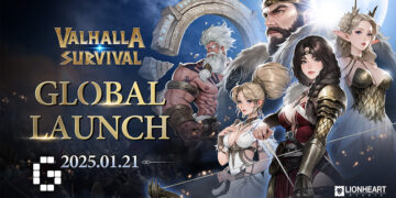 LIONHEART STUDIO Unveils Valhalla Survival, New Mobile Game Launching Globally January 21