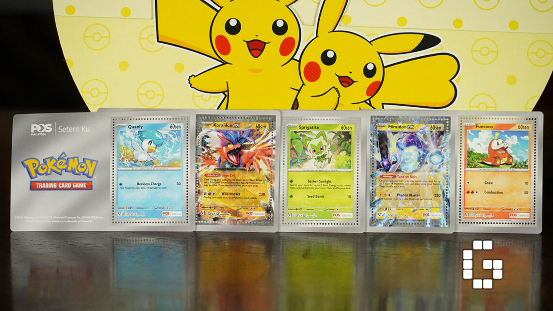 Pokemon and Pos Malaysia Special Edition Stamp Folder Set Unboxing – A ...