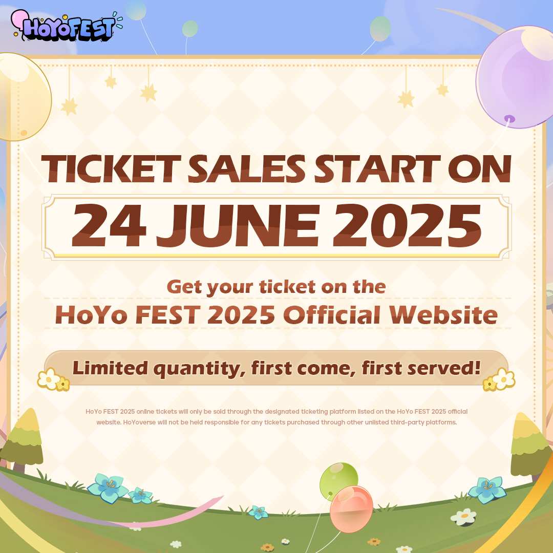 HoYo FEST 2025 Reveals New Details and Highlights – Ticket