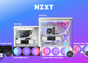 NZXT Unveils New H9 Flow Cases and Enhanced Kraken Cooling Solutions for Gaming PCs
