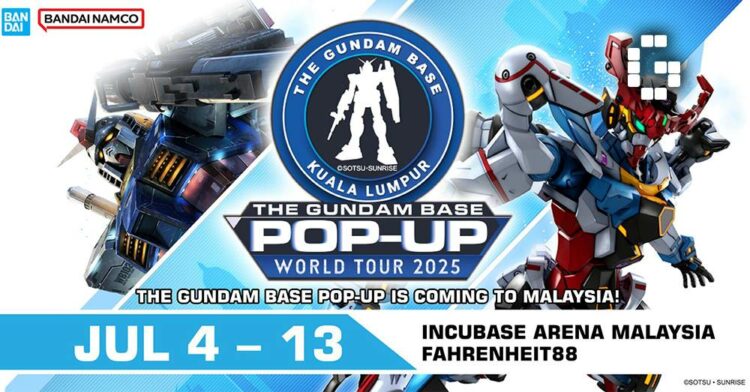 The Gundam Base Pop-Up Coming to Malaysia This July