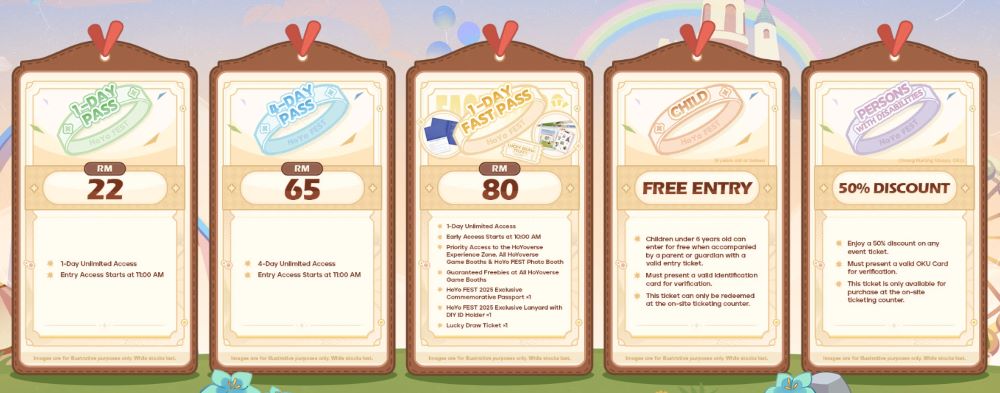HoYo FEST 2025 Ticket Sales