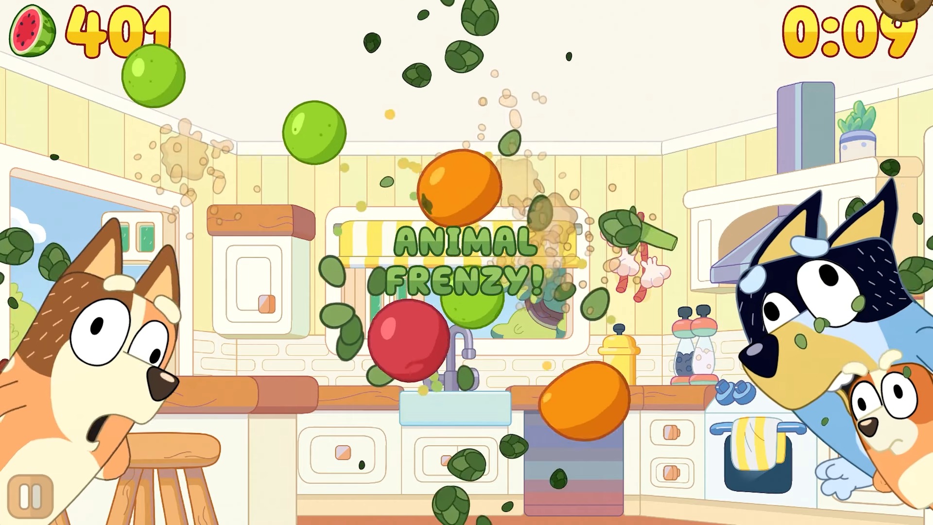 Bluey x Fruit Ninja Classic+ Crossover