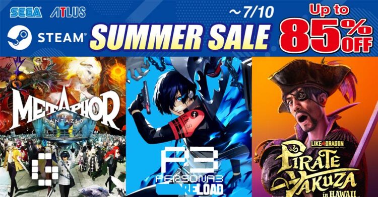 SEGA Steam Summer Sale 2025 Now Live