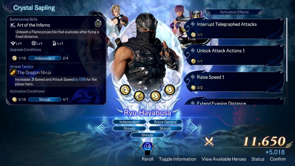 Warriors Abyss Ninja Gaiden