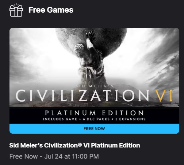 Civilization VI Platinum Edition Free