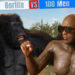 Gorilla VS 100 Men