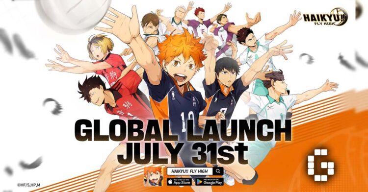 Haikyu!! FLY HIGH Launches Globally on July 31, Pre-Registration Now Live