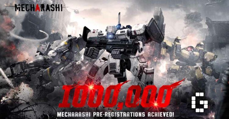 Mecharashi Hits 1 Million Pre-Registrations, Unlocking All Rewards Ahead of Global Launch