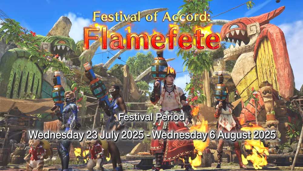 Monster Hunter Wilds Festival of Accord Flamefete Seasonal Event