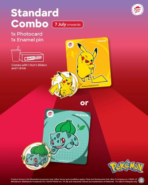 Pokémon Pizza Hut Malaysia