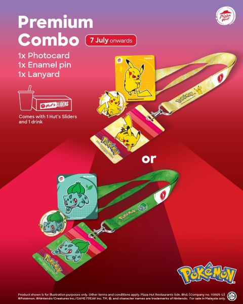 Pokémon Pizza Hut Malaysia