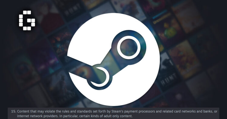 Steam content guideline update