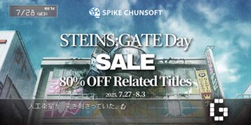 Steins;Gate Day 2025 Celebrated With Massive Steam Sale – Up to 80% Off Science Adventure Titles