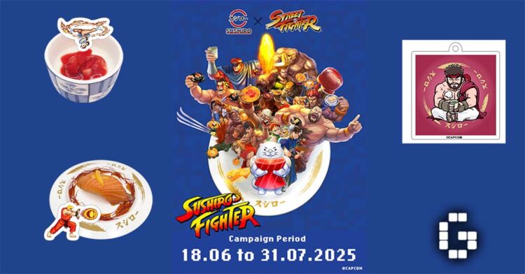 Sushiro Singapore x Street Fighter 6 Launches Wave 2 with New Menu and Exclusive Merch