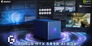 GIGABYTE Launches AORUS RTX 5090 AI BOX – The World’s First RTX 5090 Desktop eGPU